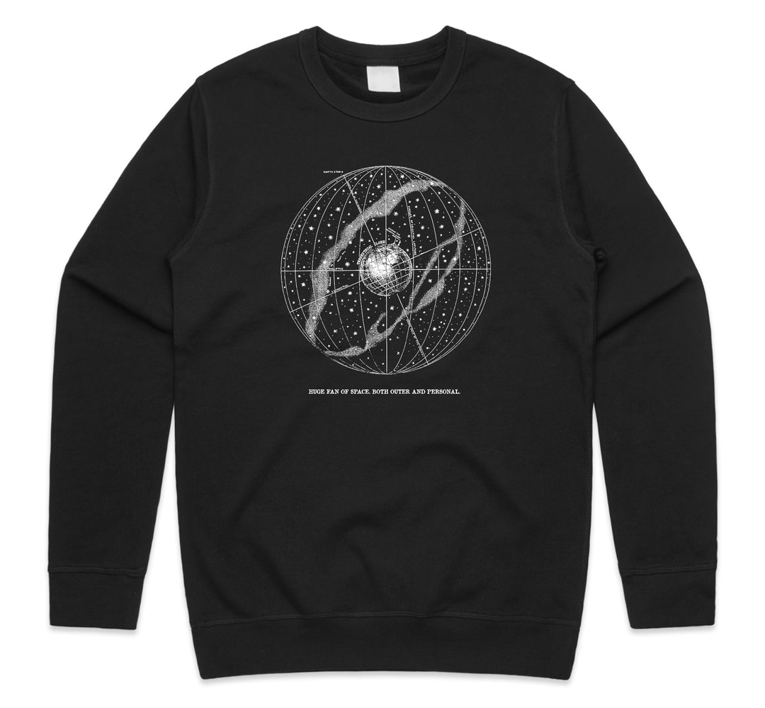 Huge Fan Of Space Sweatshirt